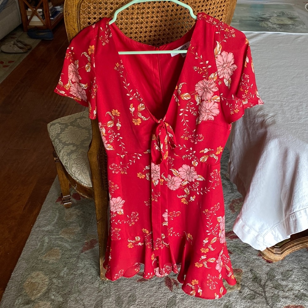 BB dakota red dress